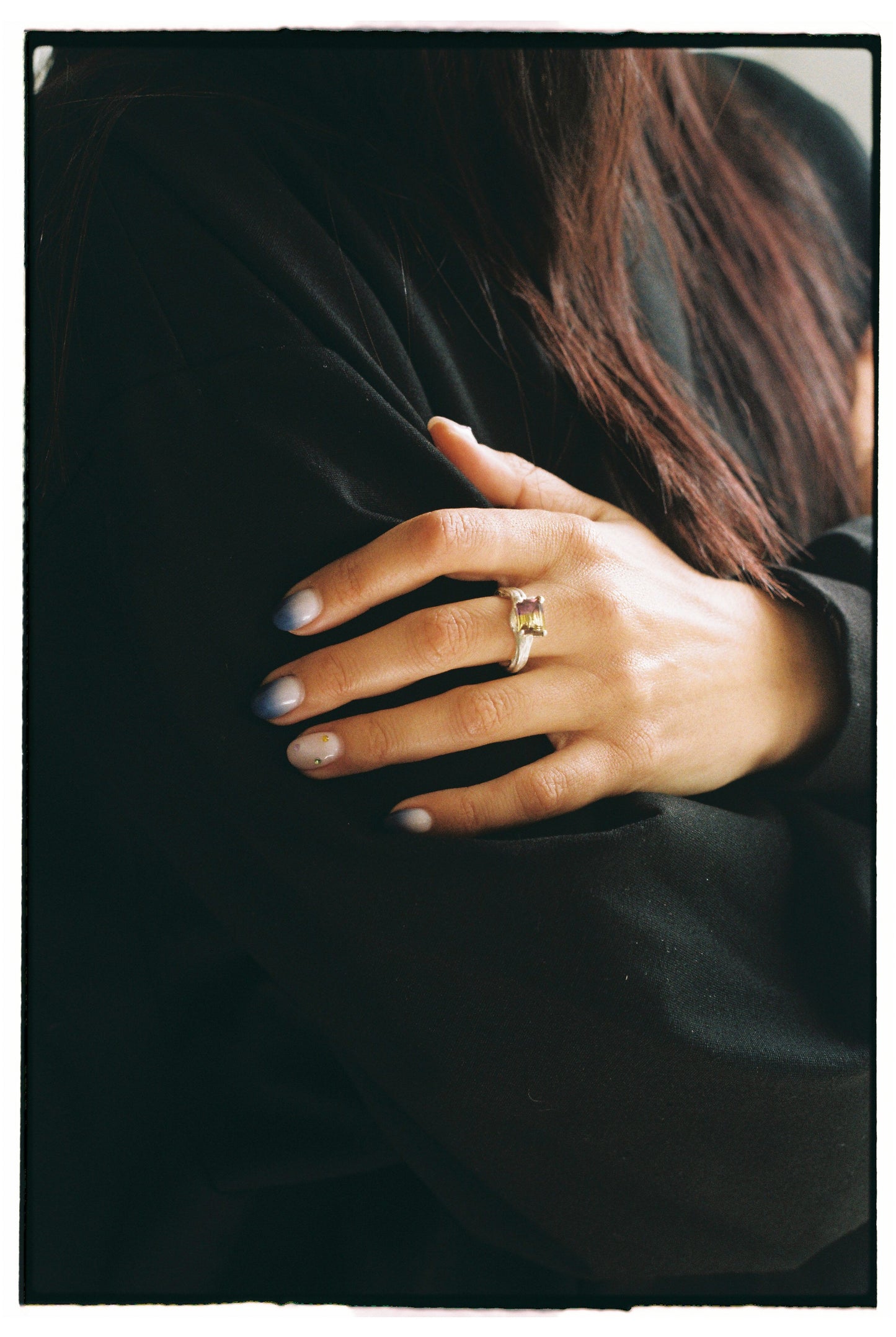 Circle of Intention Special Ed Ring w/ Bi Colour Amethyst