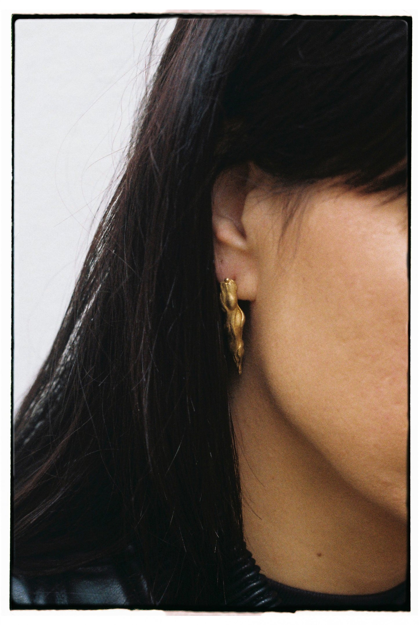 Carlota Brogueira Universe Flow Earrings Gold
