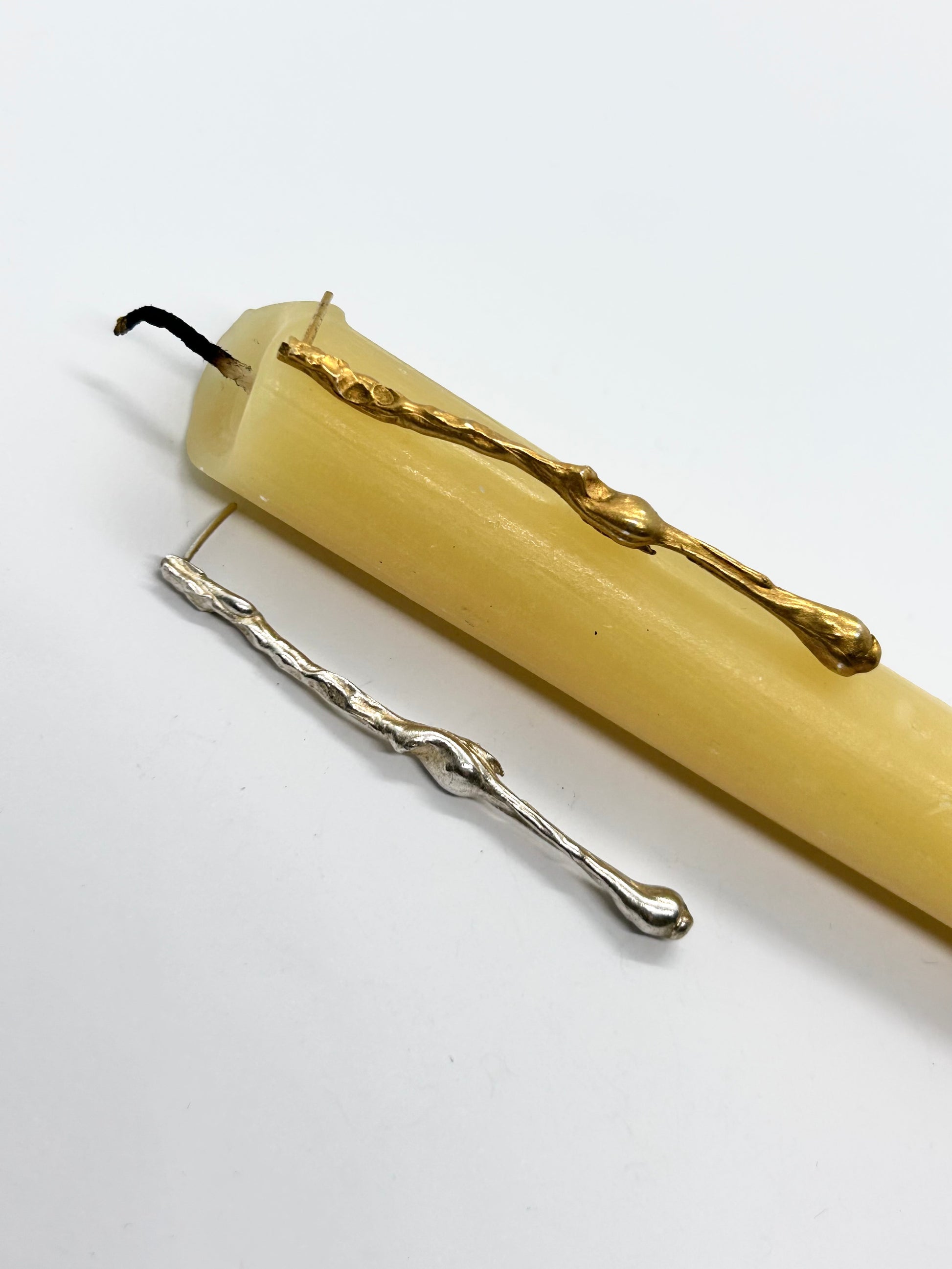 Flow of Attraction Earrings Silver Gold