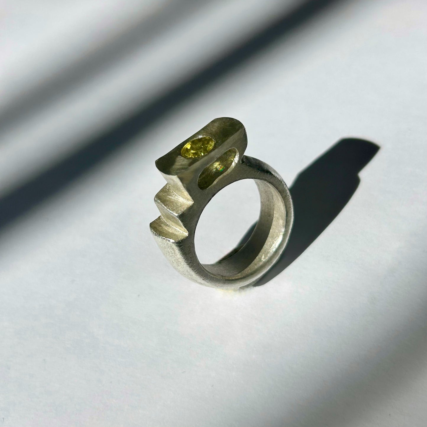 "Step by Step" ring