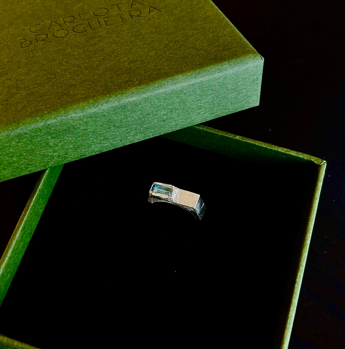"On the Edge" ring