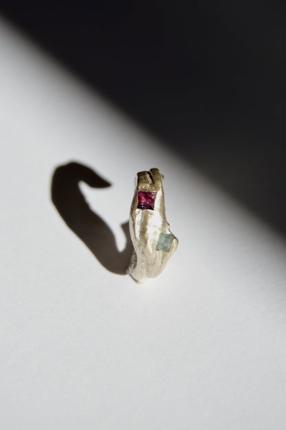 Ritual Ear cuffs in silver