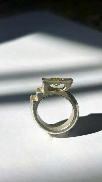 "Step by Step" ring