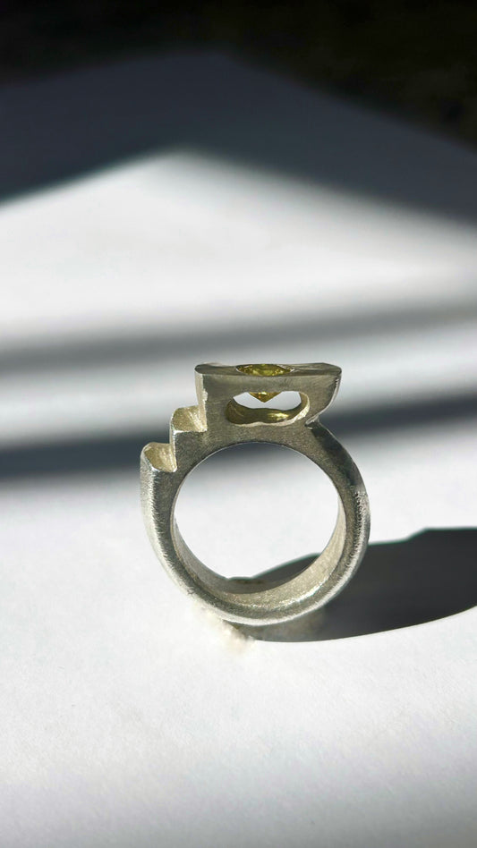 "Step by Step" ring