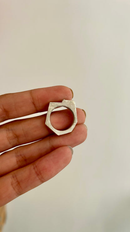 "On the Edge" ring